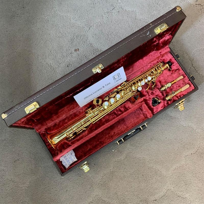 Saxofone soprano yamaha yss-675 002156 showroom - Saxofone